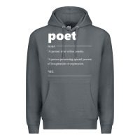 Poet Definition Funny For Poet Drama Poetry Poems T Shirt Premium Hoodie | Teevron