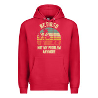 Cardinal retired shirt not my problem anymore funny retirement t shirt Premium Hoodie - linhVisuals