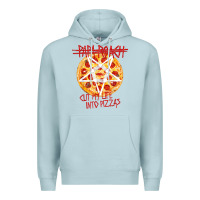 Blue Mist papa roach   official merchandise  cut my life into pizzas t shirt Premium Hoodie - linhVisuals