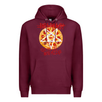Burgundy papa roach   official merchandise  cut my life into pizzas t shirt Premium Hoodie - linhVisuals