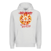 Dove Grey papa roach   official merchandise  cut my life into pizzas t shirt Premium Hoodie - linhVisuals