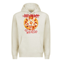 Oatmeal Heather papa roach   official merchandise  cut my life into pizzas t shirt Premium Hoodie - linhVisuals