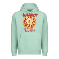 Seafoam papa roach   official merchandise  cut my life into pizzas t shirt Premium Hoodie - linhVisuals