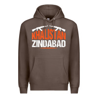 Coffee sikh khalistan zindabad singh punjabi t shirt Premium Hoodie - linhVisuals
