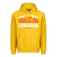 Lemon sikh khalistan zindabad singh punjabi t shirt Premium Hoodie - linhVisuals