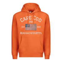 Carrot cape cod massachusetts american flag usa travel vintage pullover hoodi Premium Hoodie - linhVisuals