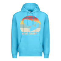 Ocean Blue retro more cowbell shirt funny drummer gift vintage t shirt Premium Hoodie - linhVisuals