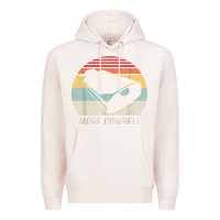 Pale Pink retro more cowbell shirt funny drummer gift vintage t shirt Premium Hoodie - linhVisuals