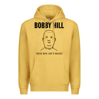 Antique Gold bobby hill that boy ain't right [tw] Premium Hoodie - linhVisuals
