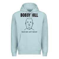 Blue Mist bobby hill that boy ain't right [tw] Premium Hoodie - linhVisuals