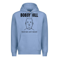 Colony Blue bobby hill that boy ain't right [tw] Premium Hoodie - linhVisuals