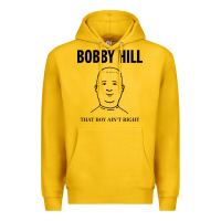 Lemon bobby hill that boy ain't right [tw] Premium Hoodie - linhVisuals