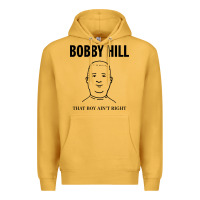 Mustard bobby hill that boy ain't right [tw] Premium Hoodie - linhVisuals