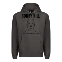 Smoke bobby hill that boy ain't right [tw] Premium Hoodie - linhVisuals