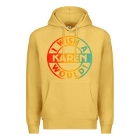 Antique Gold i wish a karen would t shirt Premium Hoodie - linhVisuals