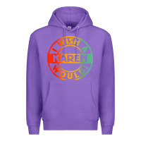 Purple i wish a karen would t shirt Premium Hoodie - linhVisuals
