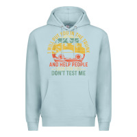 Blue Mist i will put you in the trunk and help people funny saying t shirt Premium Hoodie - linhVisuals