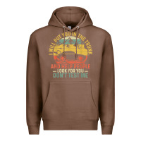 Chestnut i will put you in the trunk and help people funny saying t shirt Premium Hoodie - linhVisuals