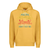 Mustard i will put you in the trunk and help people funny saying t shirt Premium Hoodie - linhVisuals