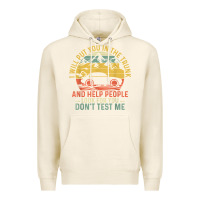 Tofu i will put you in the trunk and help people funny saying t shirt Premium Hoodie - linhVisuals