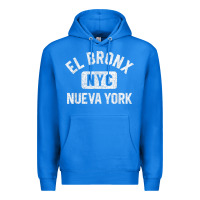 True Royal el bronx nueva york nyc gym style distressed white print t shirt Premium Hoodie - linhVisuals