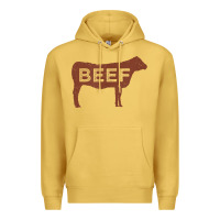 Antique Gold beef t shirt, beef cattle shirt Premium Hoodie - linhVisuals