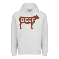 Dove Grey beef t shirt, beef cattle shirt Premium Hoodie - linhVisuals