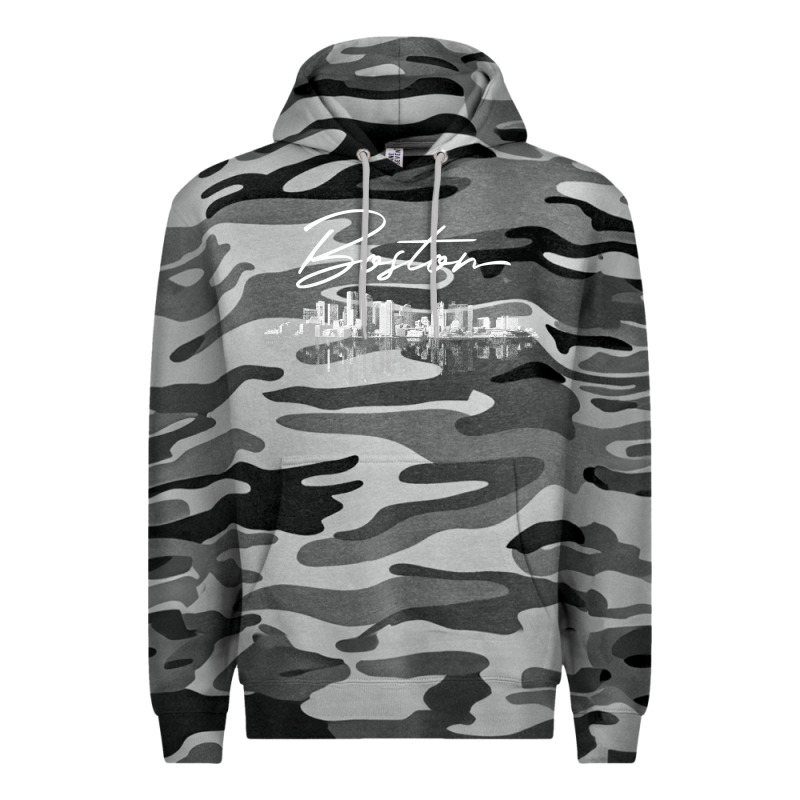 Boston Skyline T Shirt For Women, Men, Girls & Boys Premium Hoodie by linhVisuals | Teevron