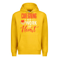 Lemon caregiving is a work of heart caregiver gifts for men, women t shirt Premium Hoodie - linhVisuals