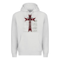 Dove Grey knights templar crusader cross ring order be without fear t shirt Premium Hoodie - linhVisuals