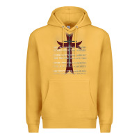 Mustard knights templar crusader cross ring order be without fear t shirt Premium Hoodie - linhVisuals