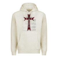 Oatmeal Heather knights templar crusader cross ring order be without fear t shirt Premium Hoodie - linhVisuals