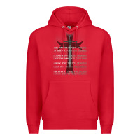 Red knights templar crusader cross ring order be without fear t shirt Premium Hoodie - linhVisuals
