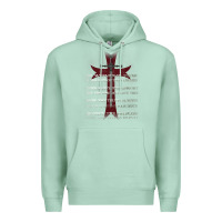 Seafoam knights templar crusader cross ring order be without fear t shirt Premium Hoodie - linhVisuals