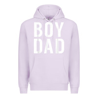 Lilac boy dad son father daddy dad t shirt Premium Hoodie - linhVisuals