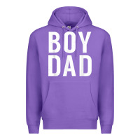 Purple boy dad son father daddy dad t shirt Premium Hoodie - linhVisuals
