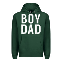 Sports Green boy dad son father daddy dad t shirt Premium Hoodie - linhVisuals