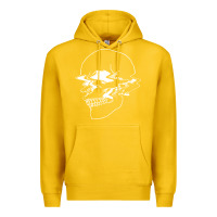 Lemon creepy cool egirl eboy pastel goth vaporwave glitch skull sweatshirt Premium Hoodie - linhVisuals