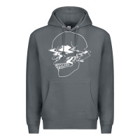 Rock creepy cool egirl eboy pastel goth vaporwave glitch skull sweatshirt Premium Hoodie - linhVisuals