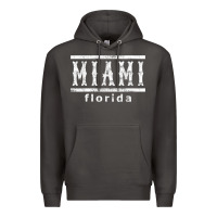 Smoke miami florida souvenir t shirt Premium Hoodie - linhVisuals