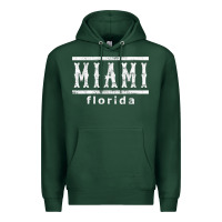 Sports Green miami florida souvenir t shirt Premium Hoodie - linhVisuals