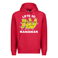 Cardinal lets go bananas shirt  funny fruit pun shirt  banana t shirt Premium Hoodie - linhVisuals