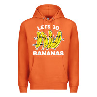 Carrot lets go bananas shirt  funny fruit pun shirt  banana t shirt Premium Hoodie - linhVisuals