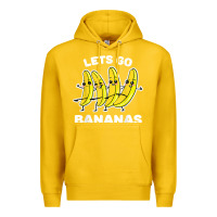 Lemon lets go bananas shirt  funny fruit pun shirt  banana t shirt Premium Hoodie - linhVisuals