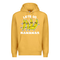 Mustard lets go bananas shirt  funny fruit pun shirt  banana t shirt Premium Hoodie - linhVisuals