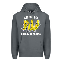 Rock lets go bananas shirt  funny fruit pun shirt  banana t shirt Premium Hoodie - linhVisuals