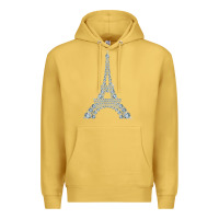 Antique Gold eiffel tower with diamonds the parisian french love sign t shirt Premium Hoodie - linhVisuals