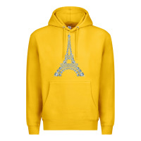 Lemon eiffel tower with diamonds the parisian french love sign t shirt Premium Hoodie - linhVisuals