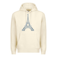 Sandshell eiffel tower with diamonds the parisian french love sign t shirt Premium Hoodie - linhVisuals