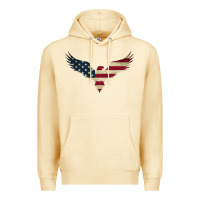 Pina Colada bald eagle  america Premium Hoodie - linhVisuals